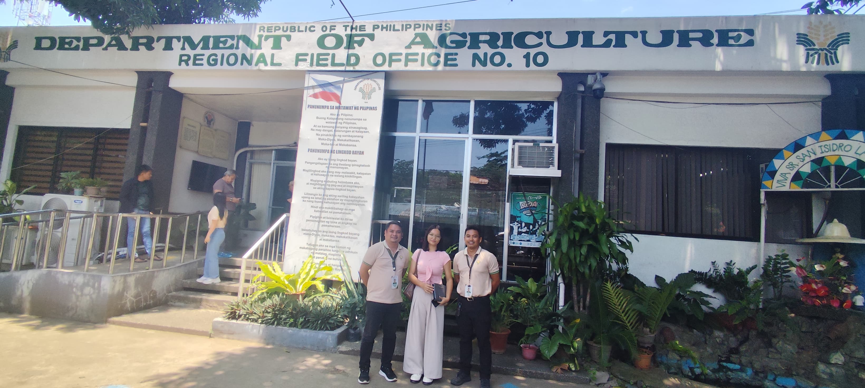 Bridging field expertise and government support with the agriculturists from DA Region 10